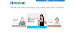 Desktop Screenshot of interfondos.com.pe