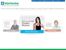 Tablet Screenshot of interfondos.com.pe